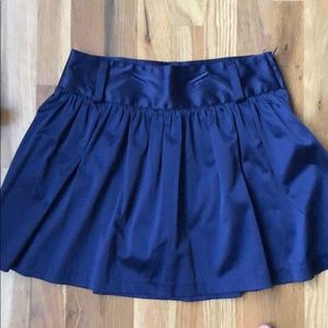 Blue Mini Skirt